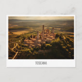 Toscana, Italië briefkaart (Voorkant)