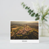 Toscana, Italië briefkaart (Staand voorkant)