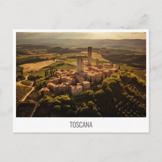 Toscana, Italië briefkaart
