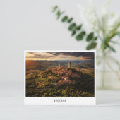 Toscana, Italië briefkaart (Staand voorkant)