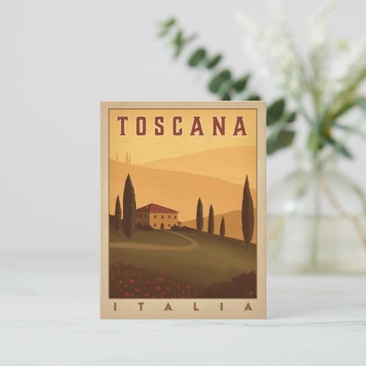 Toscana, Italië Briefkaart (Staand voorkant)