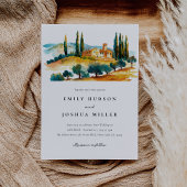 Toscana Landschap Italiaanse bruiloft Kaart