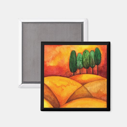 Toscana - Magneet (Voorkant / Achterkant)