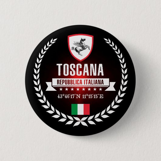 Toscana Ronde Button 5,7 Cm (Voorkant)