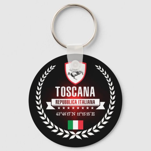 Toscana Sleutelhanger (Voorkant)