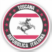 Toscana Sticker (Voorkant)