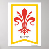 Toscana Toscane, Poster van Italië (Voorkant)
