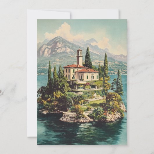 Toscana Vintage Travel Briefkaart (Voorkant)