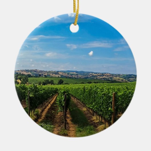 Toscane 6 keramisch ornament (Voorkant)