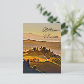 *~* Toscane - Bellissima Toscana Italiaanse taal Briefkaart (Staand voorkant)