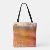 *~* Toscane Bellissima Toscana Italiaanse taal Tote Bag (Achterkant)