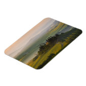 Toscane berglandschap op zonsopgang magneet (Linkerzijde)