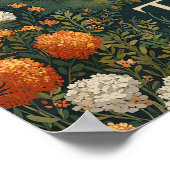 Toscane bij zonsondergang - Italië Reizen Poster (Hoek)