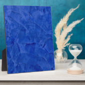 Toscane Blauwe Nepafwerking Fotoplaat (Zijkant)