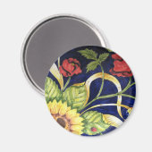 Toscane Bloemen 2 MAGNEET (Voorkant / Achterkant)