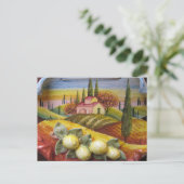 Toscane Boerderij Briefkaart (Staand voorkant)