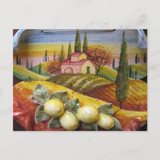 Toscane Boerderij Briefkaart (Voorkant)