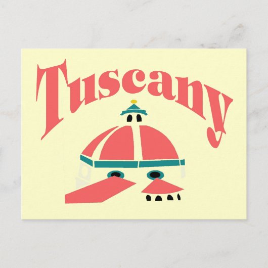 Toscane Briefkaart (Voorkant)