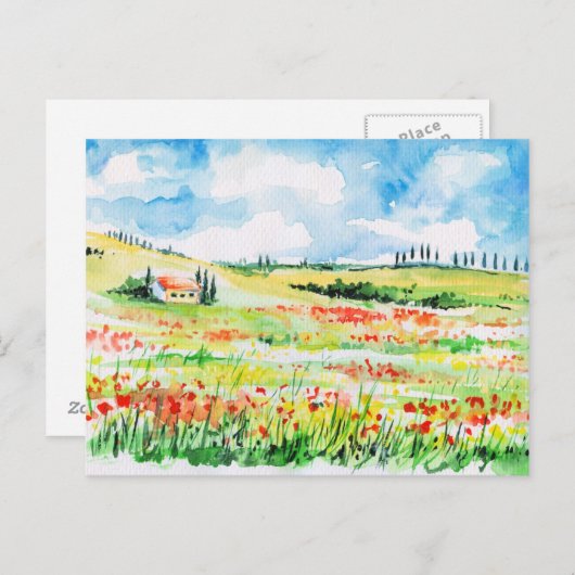 Toscane Briefkaart (Voorkant / Achterkant)