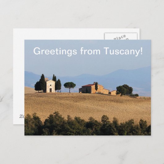 Toscane Briefkaart (Voorkant / Achterkant)