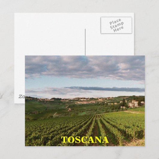 Toscane Briefkaart (Voorkant / Achterkant)