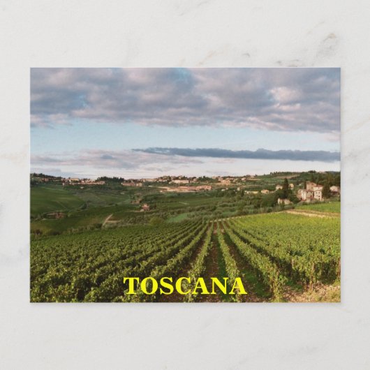 Toscane Briefkaart (Voorkant)