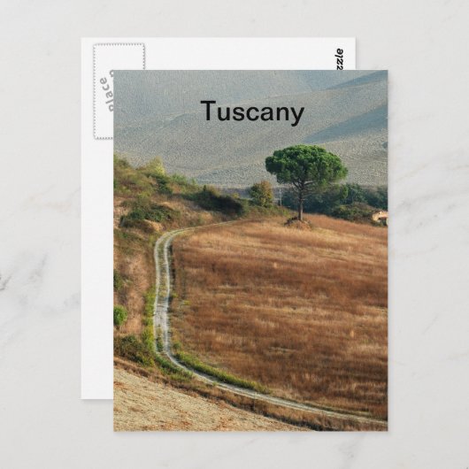 Toscane Briefkaart (Voorkant / Achterkant)