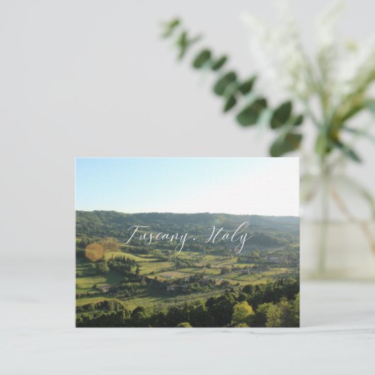 Toscane, Briefkaart Italië (Staand voorkant)