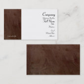 Toscane Burgundy-Visitekaartjes Visitekaartje (Voorkant / Achterkant)