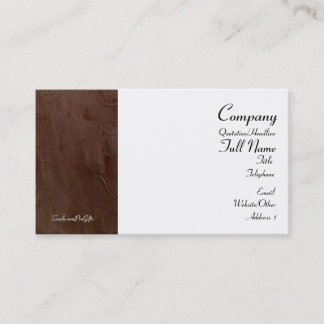 Toscane Burgundy-Visitekaartjes Visitekaartje