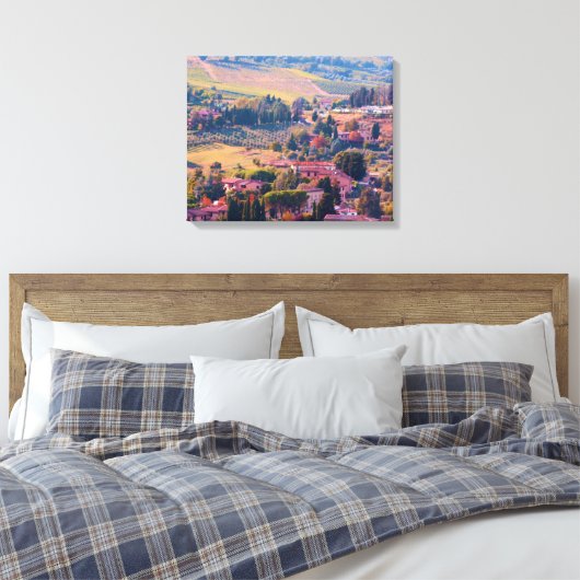 Toscane Canvas Afdruk (Insitu (Slaapkamer))