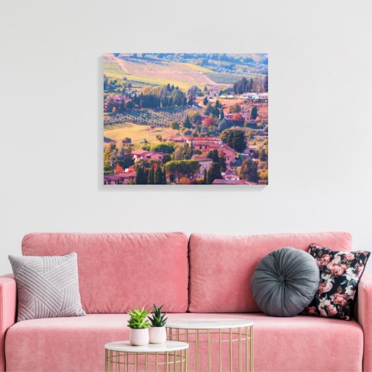Toscane Canvas Afdruk (Insitu (Woonkamer))