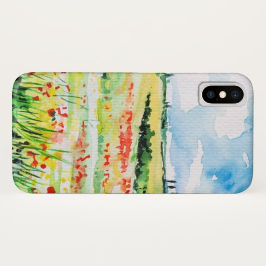 Toscane Case-Mate iPhone Case (Achterkant (horizontaal))