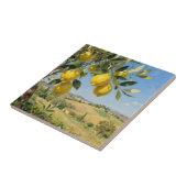 Toscane citroenboom landschap tegeltje (Zijkant)