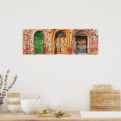 Toscane Deuren poster (Keuken)
