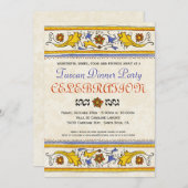 Toscane Dinner Party Uitnodiging (Voorkant / Achterkant)