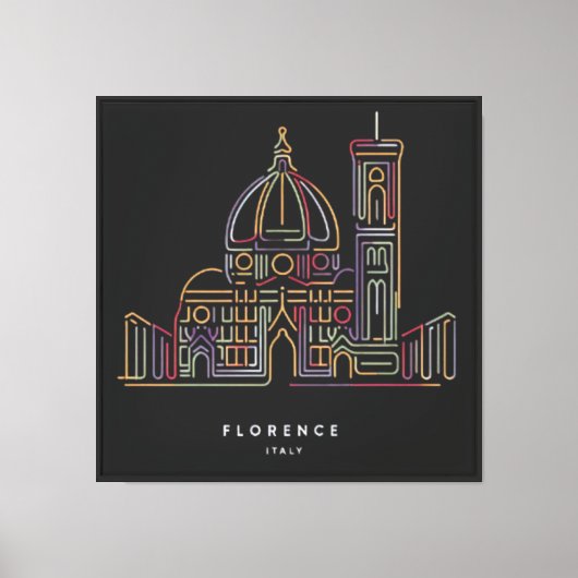 Toscane Elegantie Canvas Afdruk (Voorkant)