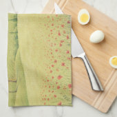 Toscane Farmhouse, Italië, pasteltheekdoek Theedoek (Quarter Fold)