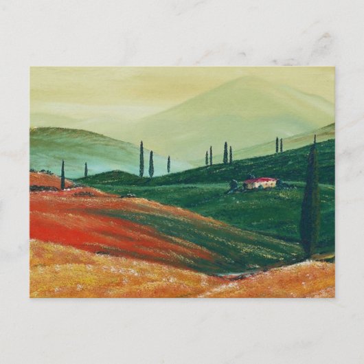 Toscane Feestdagenkaart (Voorkant)