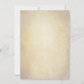 Toscane Green Winery Vineyard Wedding Invitations Kaart (Achterkant)