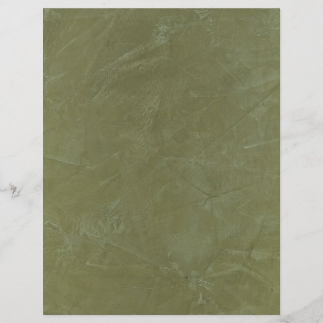 Toscane Groene Neppe Afwerking Papieren Vel (Voorkant)