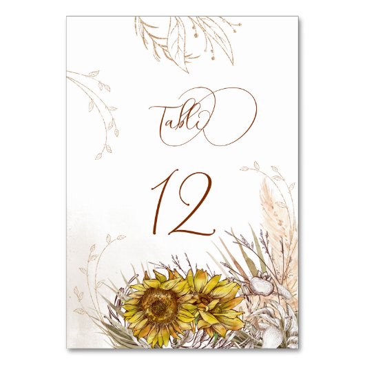 Toscane Herfst Textuur Tracery Kaart (Voorkant)