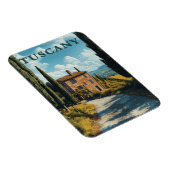 Toscane, idyllisch Italiaans platteland Magneet (Rechterzijde)