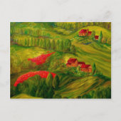 Toscane in Dawn Briefkaart (Voorkant)