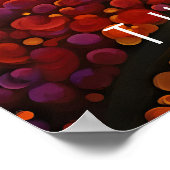 Toscane in de herfst schilderij | Italië Reizen |  Poster (Hoek)