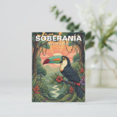Toscane in het Soberania National Park Panama Briefkaart (Staand voorkant)
