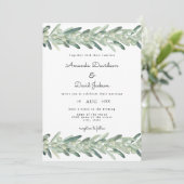 Toscane Italiaanse olive-bijkantoor Boho Modern We Kaart (Staand voorkant)