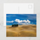 Toscane (Italië) bedekt het landschap  Briefkaart (Voorkant / Achterkant)