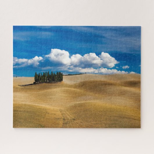 Toscane (Italië) bedekt het landschap Legpuzzel (Horizontaal)