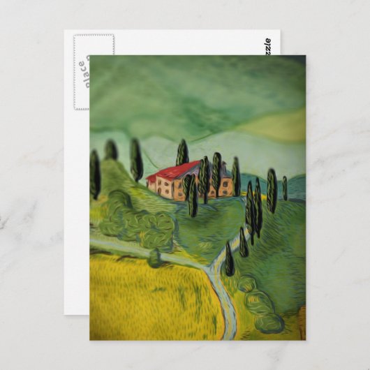 Toscane, Italië Briefkaart (Voorkant / Achterkant)